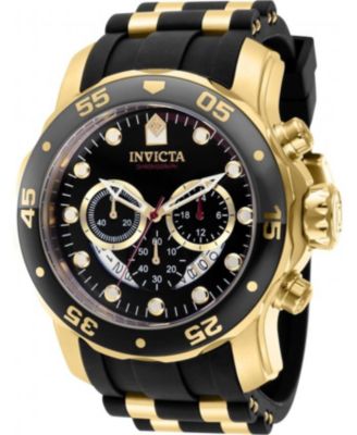 Men's 37228 Pro Diver Quartz Chronograph Dial Watch