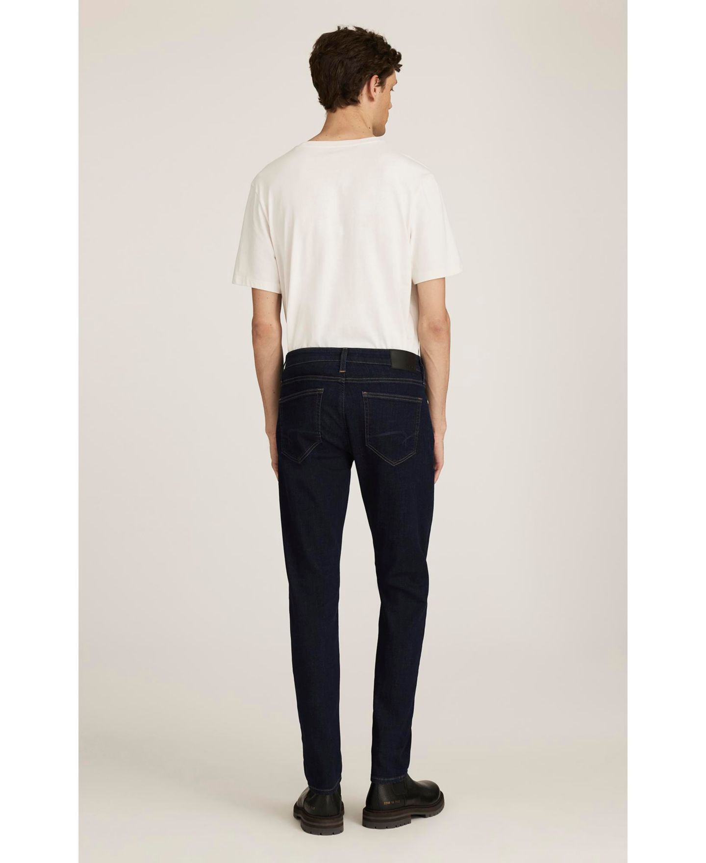 Мужские джинсы Mavi Jeans Jake Slim Leg In Rinse Feather Denim, цвет: Полуночный синий — фото 3