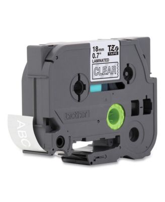 TZE145 TZe 0.7 in. x 26.2 ft. Standard Adhesive Laminated Labeling Tape