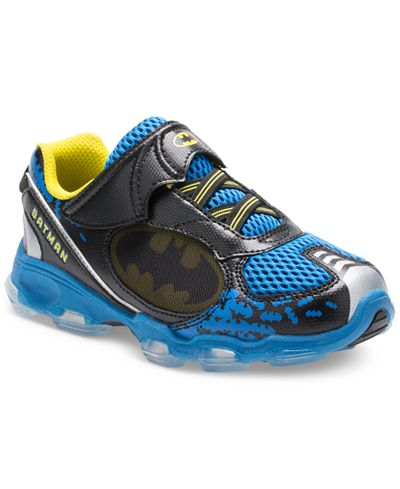 Stride Rite Little Boys' or Toddler Boys' Batman Lighted Athletic 2.0 Sneakers