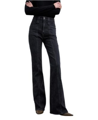 Women's Bootcut Jeans Buttons