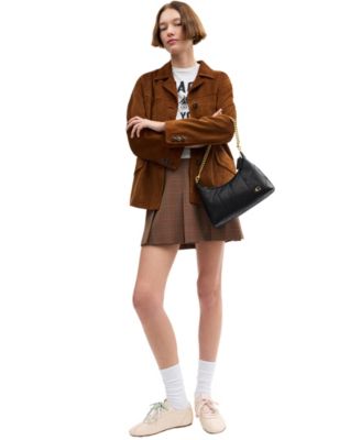 Juliet Small Soft Quilted Leather Shoulder Handbag 25