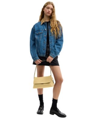 Chelsea Medium Leather Slim Shoulder Bag 30