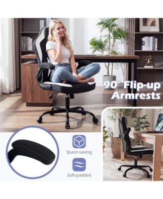 Ergonomic Computer Office Chair with 90degree(s) Flip-up Armrests