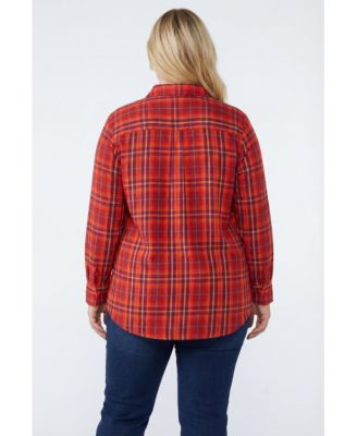 Plus Size Perfect Long Sleeve Shirt