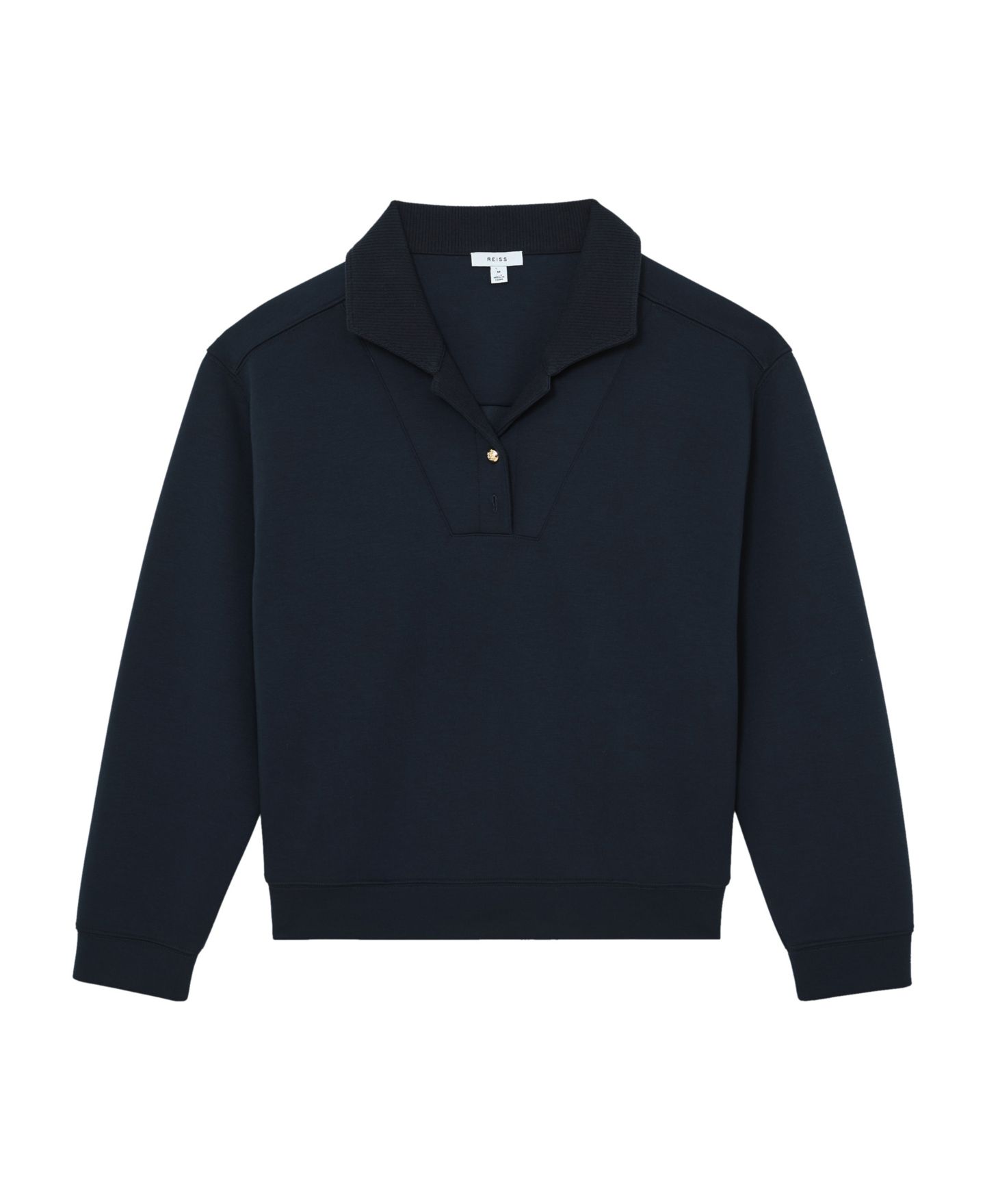 Женская толстовка REISS Bella Premium Interlock Collar — фото 2