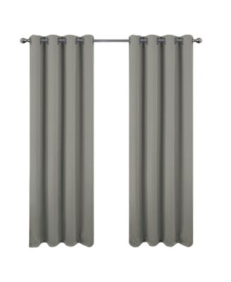 Oakley Embossed Blackout Polyester Window Curtain Grommet Panel 52" x 84"