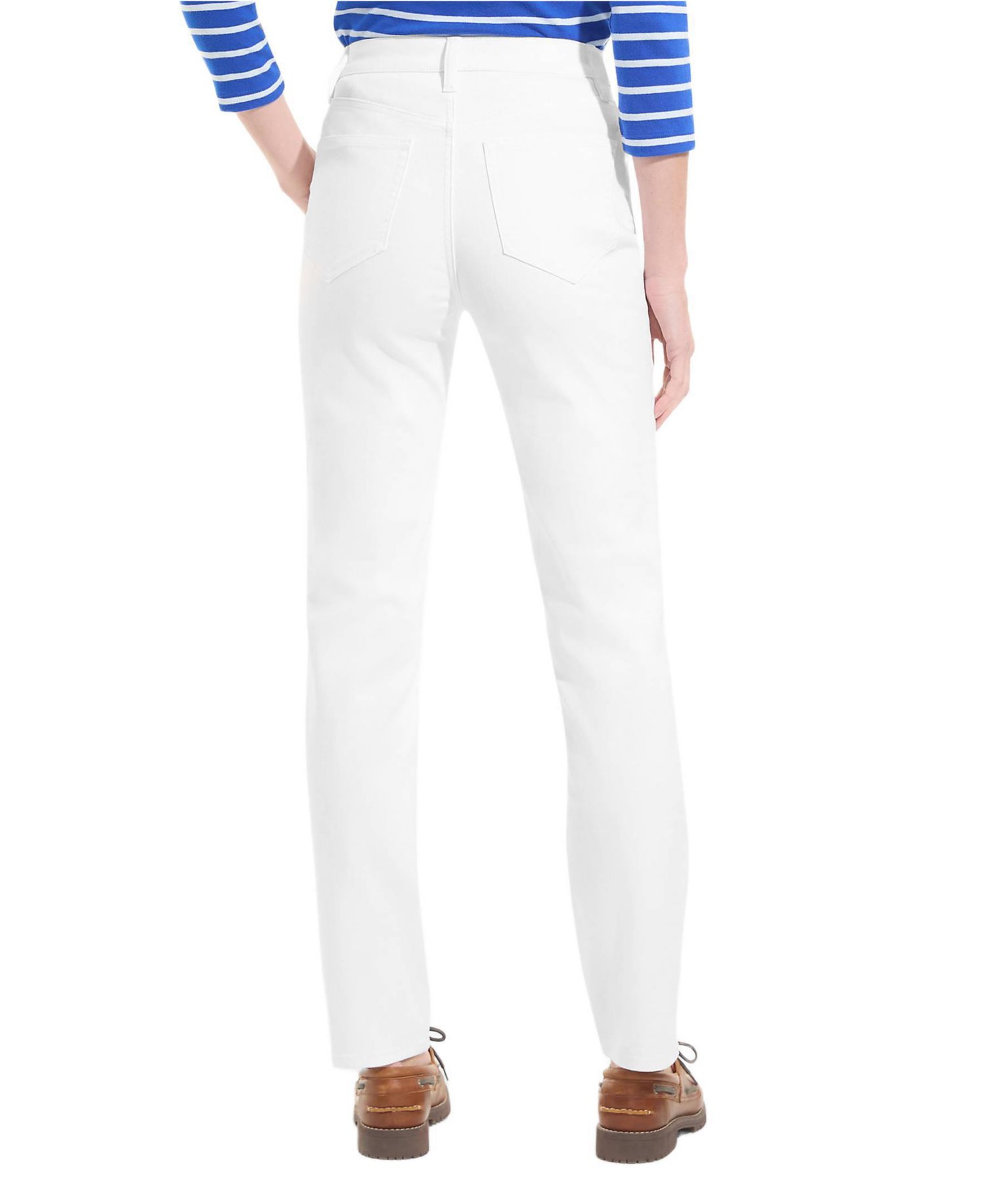 Women's High Rise Straight Leg Jeans