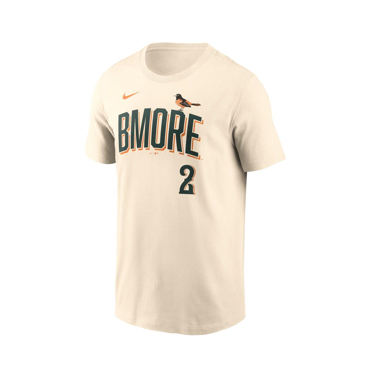 Мужская футболка Nike Gunnar Henderson Natural Baltimore Orioles 2026 City Connect Name & Number — фото 2
