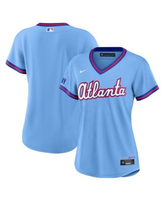Women's Powder Blue Atlanta Braves 2026 City Connect Stadium Jersey