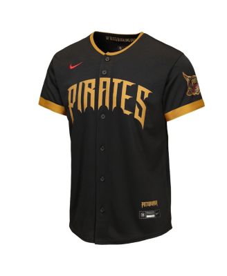 Big Boys and Girls Paul Skenes Black Pittsburgh Pirates 2026 City Connect Stadium Jersey