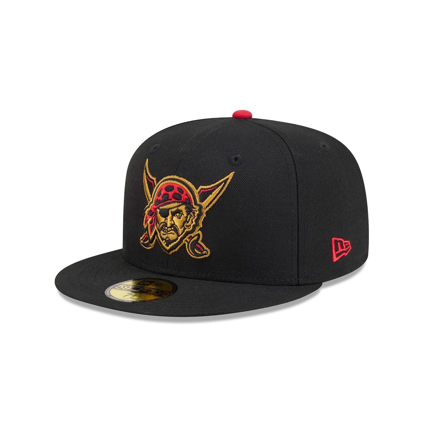 Мужская кепка New Era Gold/Black Pittsburgh Pirates 2026 City Connect 59FIFTY Fitted Hat — фото 1