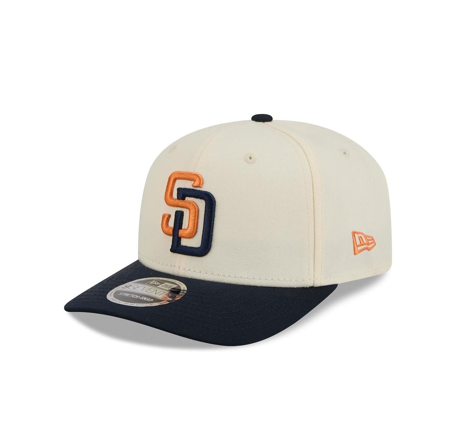Men's Cream/Navy San Diego Padres 2026 City Connect 9SEVENTY Adjustable Hat
