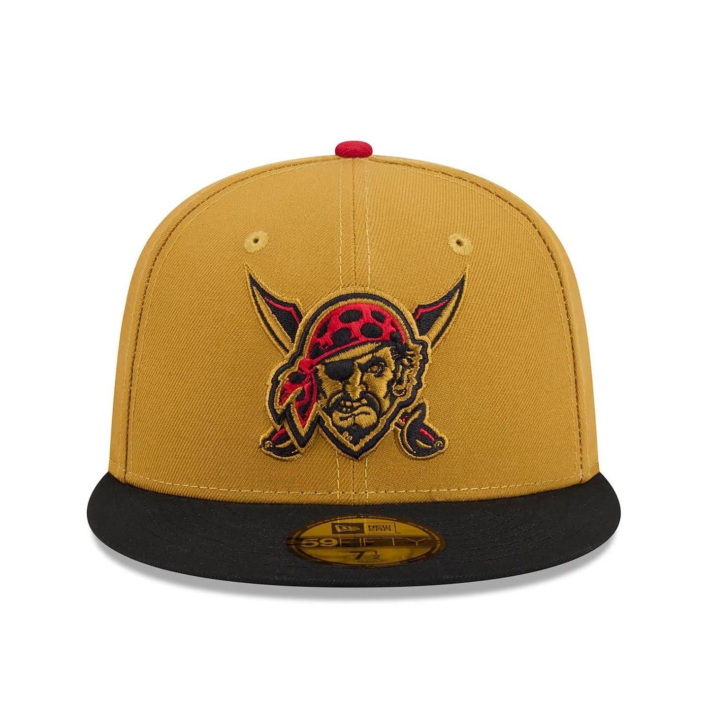 Мужская кепка New Era Black Pittsburgh Pirates 2026 City Connect 59FIFTY Fitted Hat — фото 2