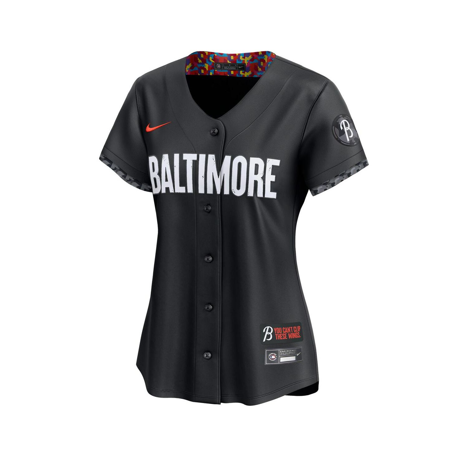Women's Black Baltimore Orioles City Connect Limited Jersey