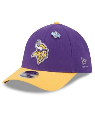 Men's Purple/Gold Minnesota Vikings 2026 NFL Draft 39THIRTY M-Crown Flex Hat