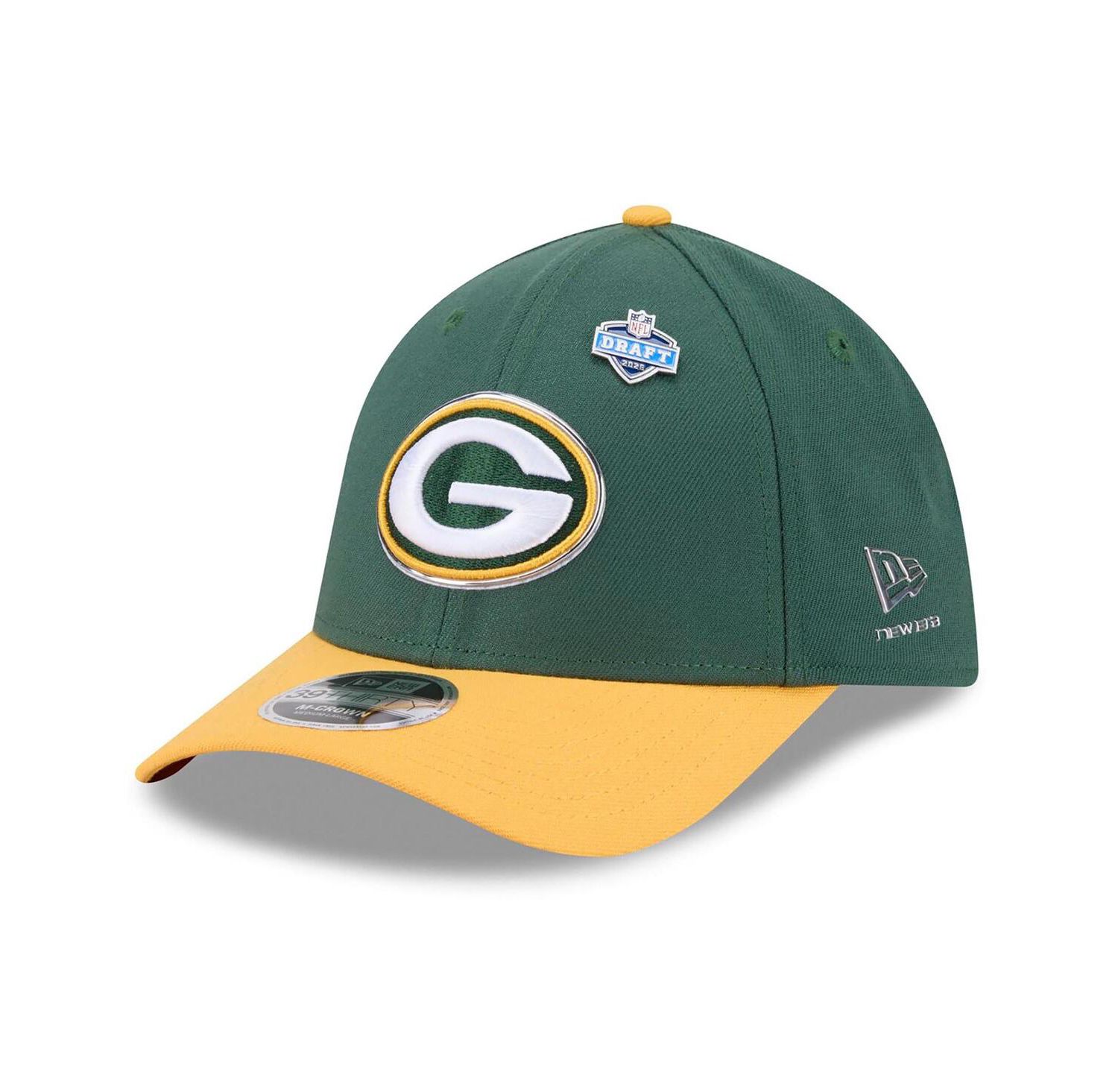 Men's Green/Gold Green Bay Packers 2026 NFL Draft 39THIRTY M-Crown Flex Hat