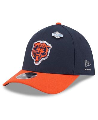 Men's Navy/Orange Chicago Bears 2026 NFL Draft 39THIRTY M-Crown Flex Hat