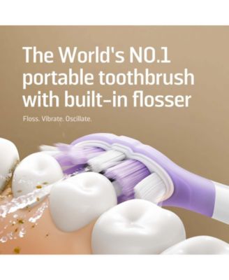 NEOS II Ultra - Electric Toothbrush with Water Flosser Combo, 3-in-1: Flosses, Vibrates and Oscillates, Flossing Toothbrush for Adults, Cordles