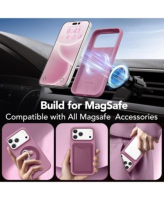 Magnetic for iPhone 17 Pro Max Case, Compatible with MagSafe, Liquid Silicone Anti-Scratch Shockproof Protective Phone Case