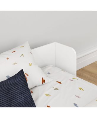 Max and Lily Mid-Century Modern Twin Floor Bed