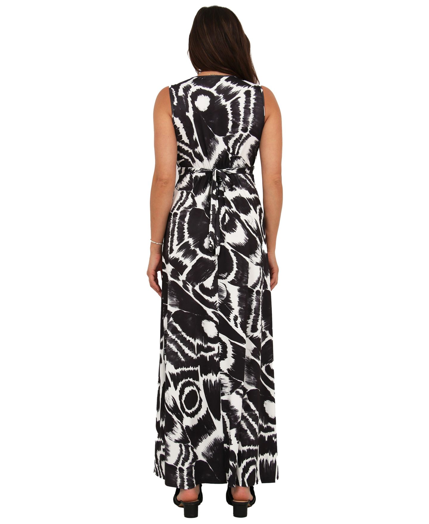 Женское платье 24seven Comfort Apparel Abstract Print Maxi, цвет: С принтом — фото 3
