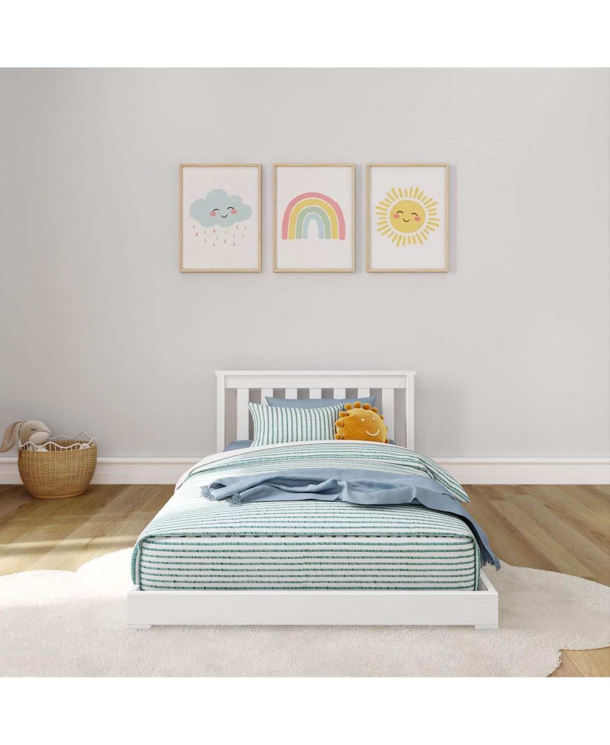 Max & Lily Classic Floor Bed, Twin
