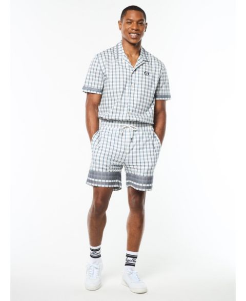 Мужские шорты Sergio Tacchini Quadretto Cabana Short, цвет: Яркий белый