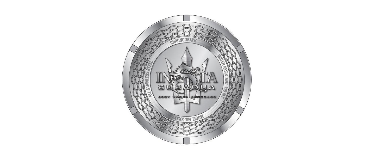 Мужские часы Invicta 48555 Subaqua Quartz VD53 Metal Dial, цвет: Зелёный / Стальной — фото 2