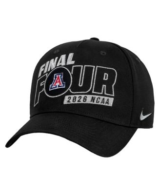 Men's Black Arizona Wildcats 2026 NCAA Men's Basketball Tournament March Madness Final Four Locker Room Adjustable Hat