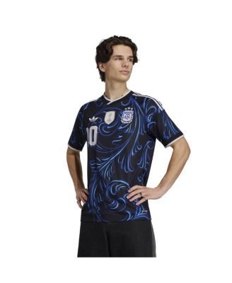 Men's Lionel Messi Black Argentina National Team 2026 Away Replica Jersey