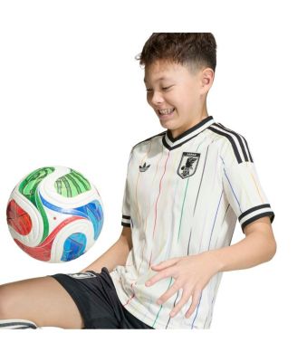 Big Boys and Girls White Japan National Team 2026 Away Replica Jersey