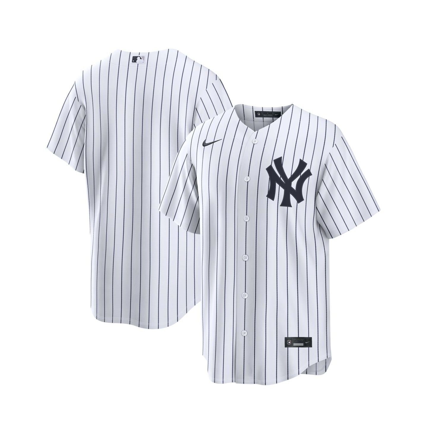 Мужская джерси Nike New York Yankees Home Replica, White — фото 1