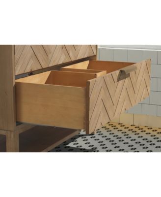 42" Carlsbad Freestanding, Weathered Fir Finish