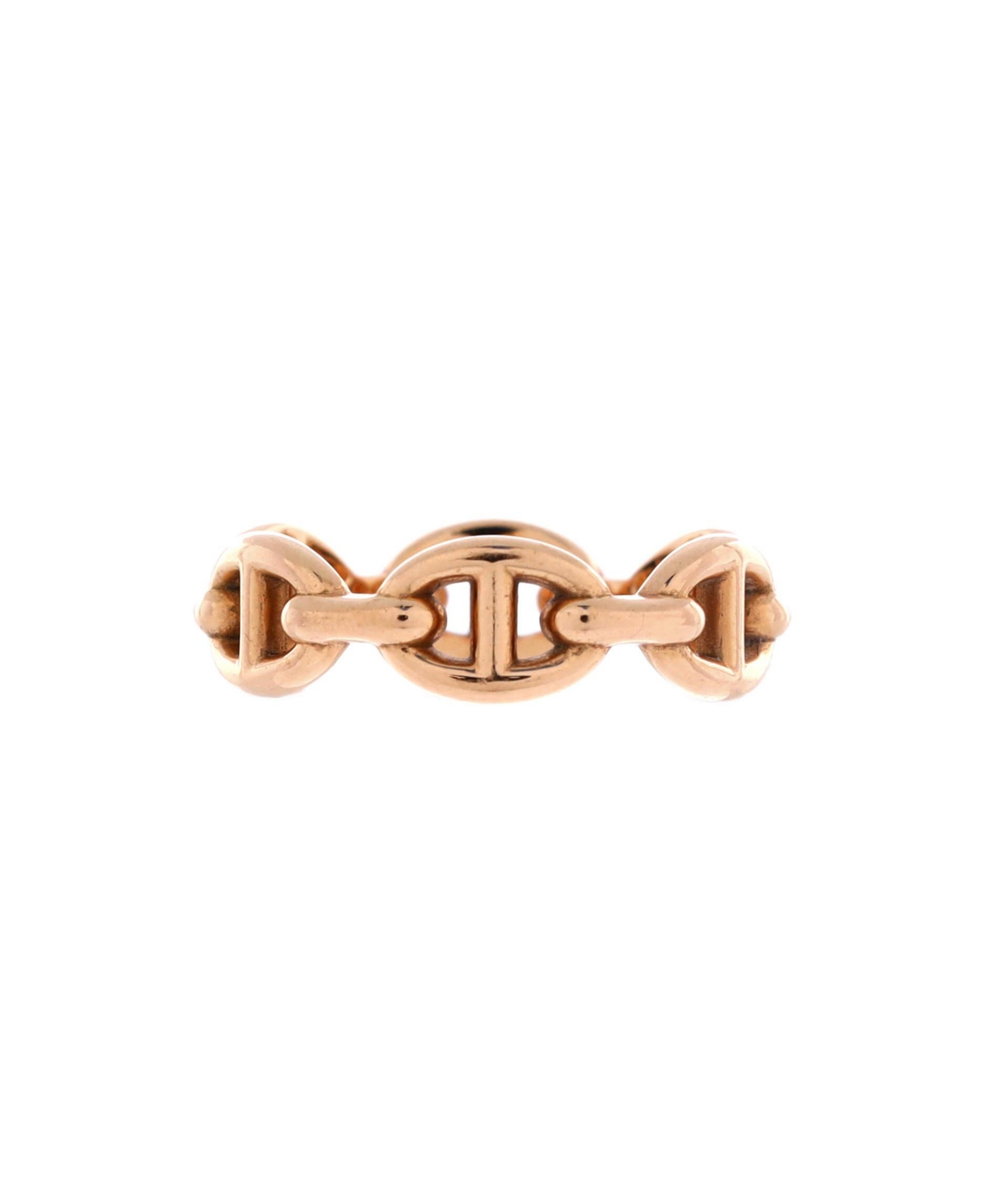 Pre-Owned Hermes Chaine d'Ancre Enchainee Ring