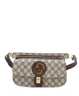 Blondie Flap Pocket Belt Bag GG Coated Canvas