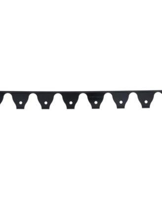 Landscape Edging Border, 10Pcs 6 ft x 1.6 inches, Plastic Garden Edging with 60 Spikes