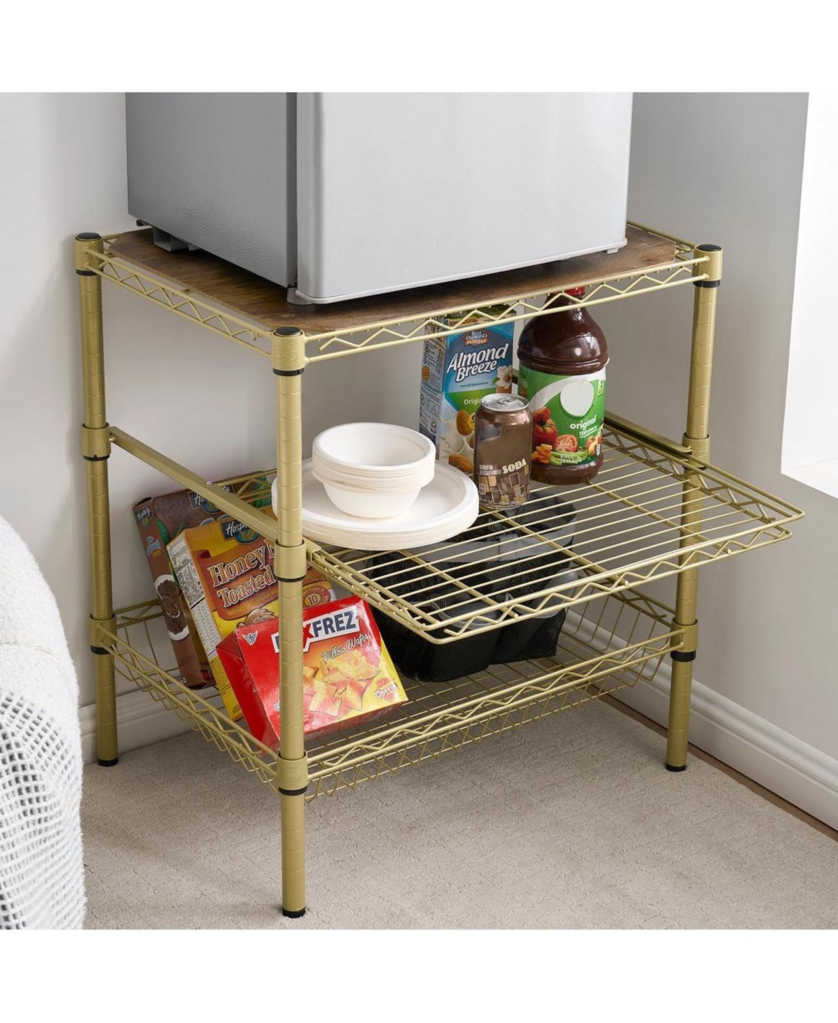 DormCo Suprima Double Height Fridge Stand