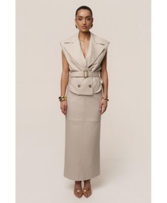 Women's In Focus Belted Vest