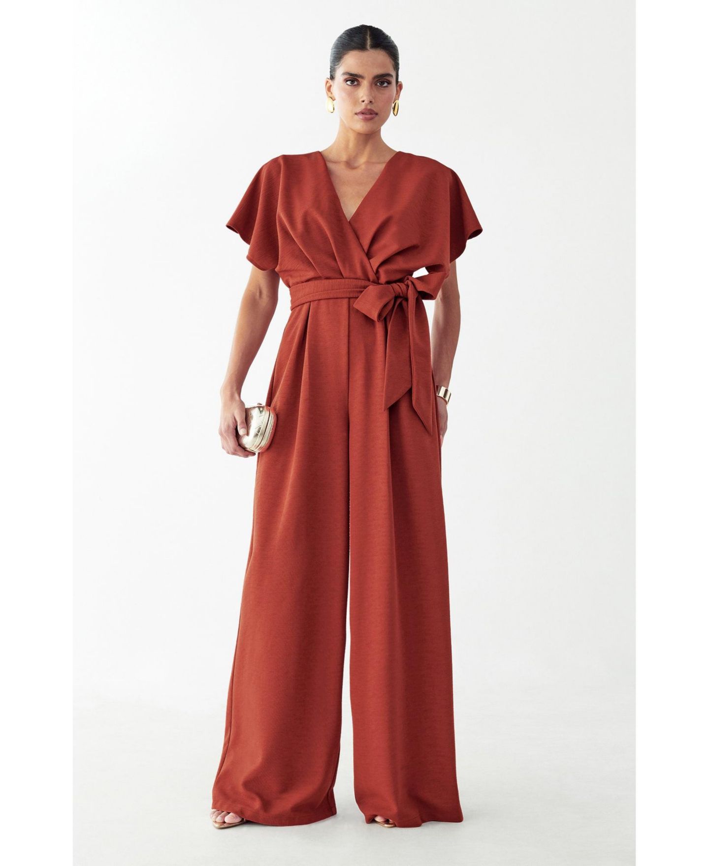 Женский комбинезон ST MRLO Hannah Jumpsuit, цвет: Медный — фото 2