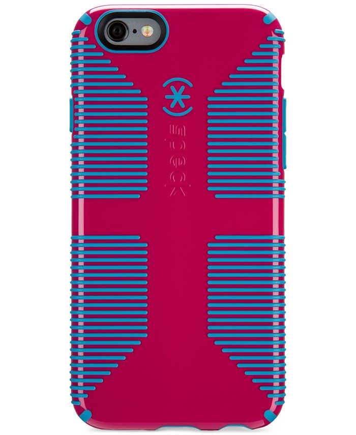 Speck CandyShell Grip Custodia Per IPhone 14 (6,1'') | Doppio Strato Con Microban | Compatibile MagSafe | Soft Lilac/Carnation Petal - 5