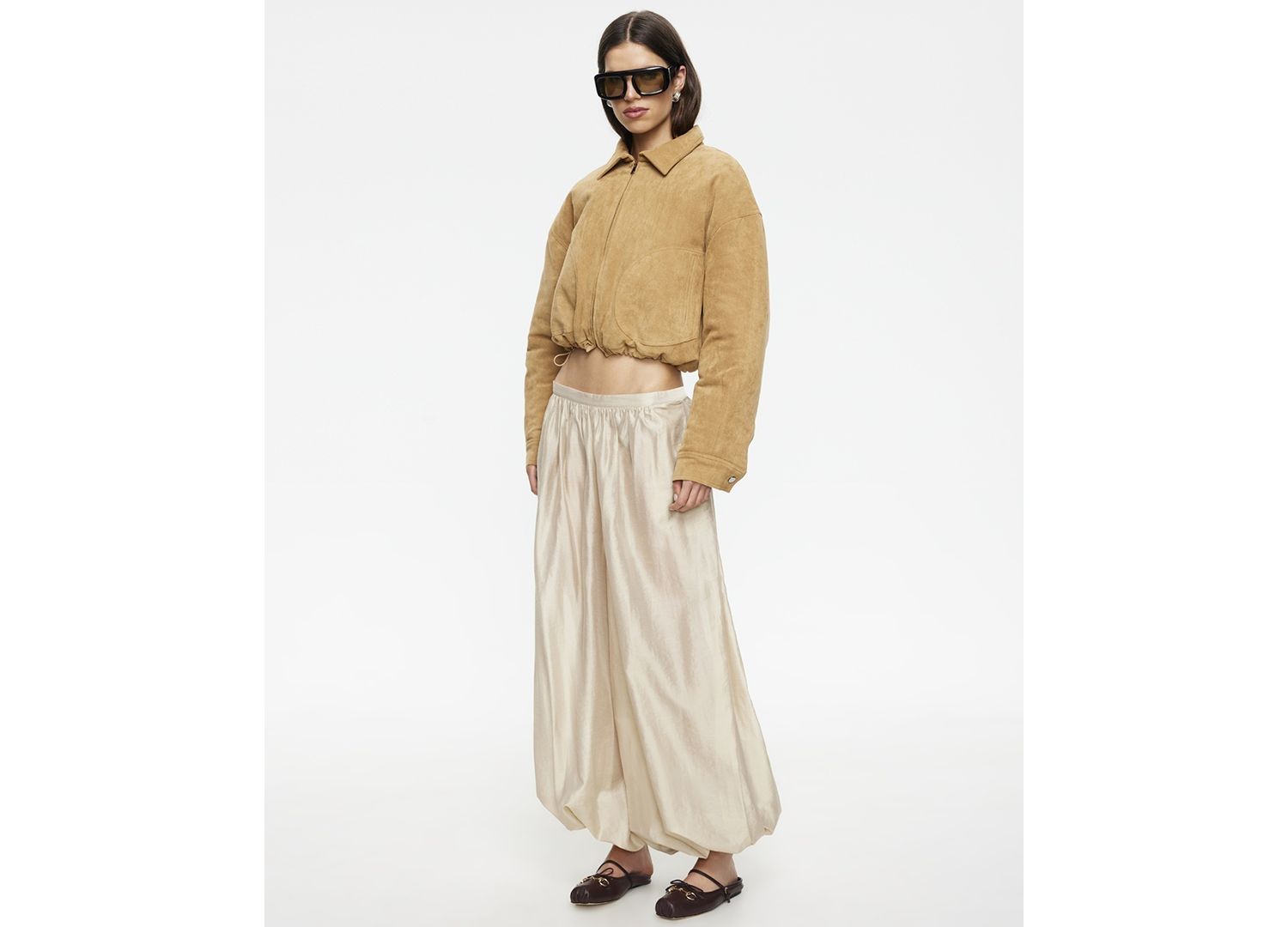 Women's Ember Side Zipper Balloon Pants