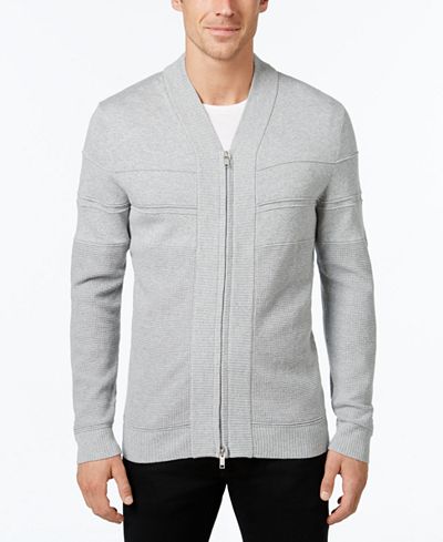 Alfani Full-Zip Shawl Collar Cardigan Sweater