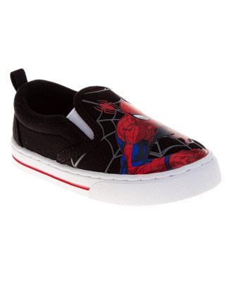 Toddler Spider Man Marvel Webbed Wonder Slip On Canvas Shoes (Toddlers/Little Kids)