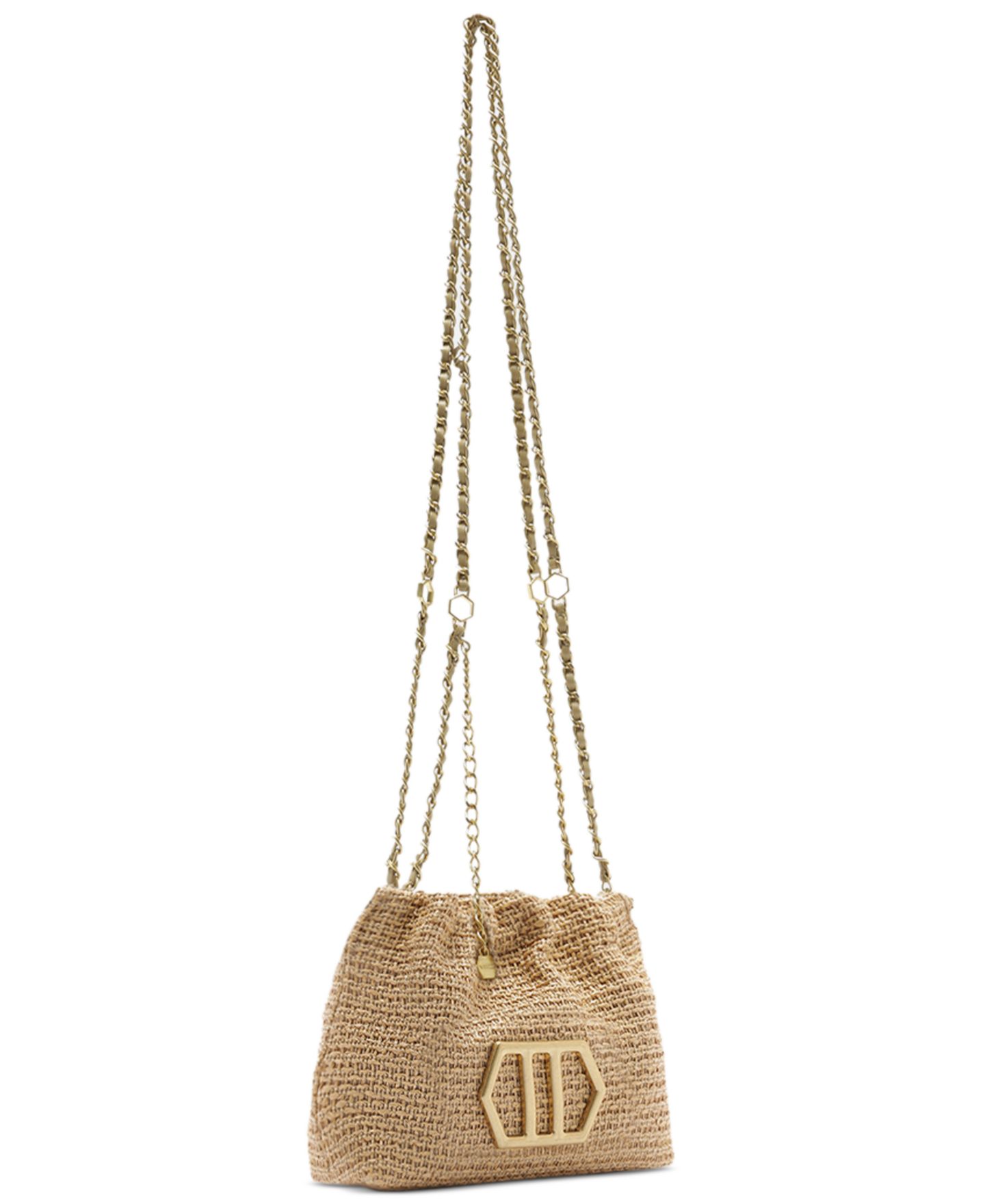 Женская сумка Arezzo Jackie Mini Snap Button Crossbody Handbag, цвет: Areia/Verano — фото 5