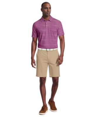 Men's Jacquard Micro Golf Polo Shirt