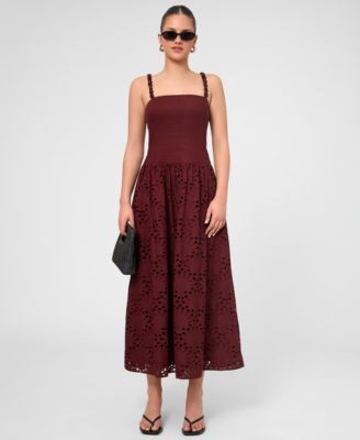 satin dress black midi Michael Stars Nadia 2-In-1 Maxi Dress