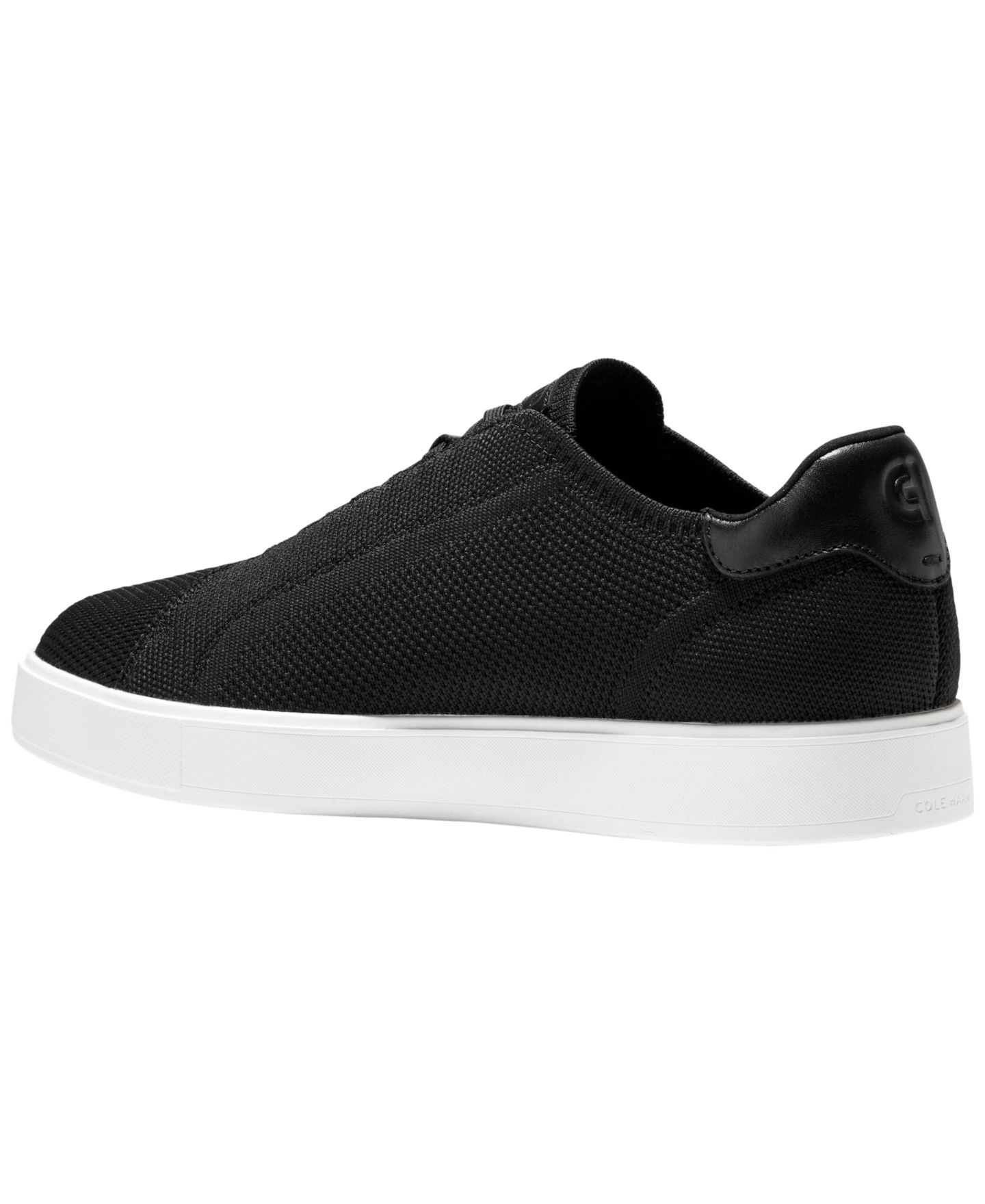 Мужские кроссовки Cole Haan Grand Pro Luxe Slip-on Stitchlite, цвет: Чёрный / Белый — фото 5