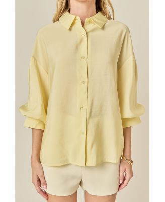 Women's Balloon Sleeve Shirt