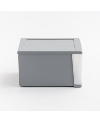 USA, Inc. 12" W Stackable Storage Drawer, Pack of 3